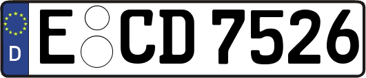 E-CD7526