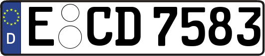 E-CD7583