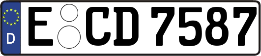 E-CD7587