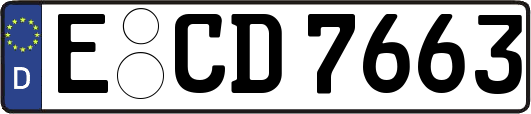 E-CD7663