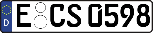 E-CS0598