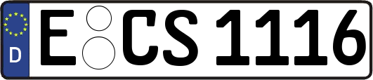 E-CS1116