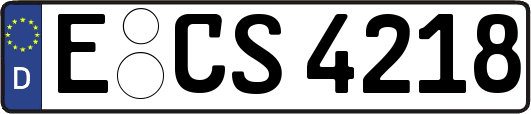 E-CS4218