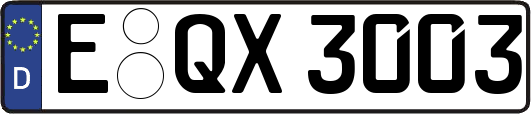 E-QX3003