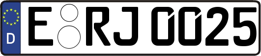 E-RJ0025