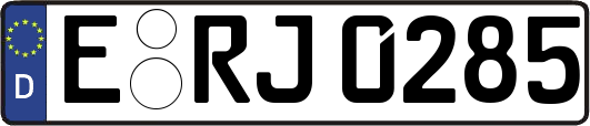 E-RJ0285