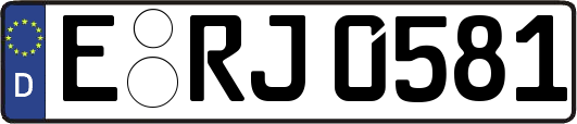 E-RJ0581