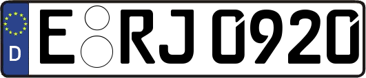 E-RJ0920