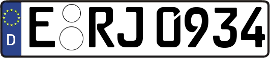 E-RJ0934