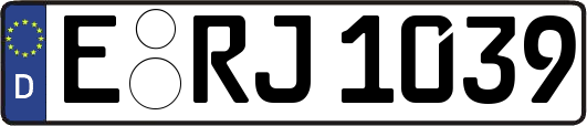 E-RJ1039