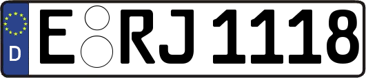 E-RJ1118