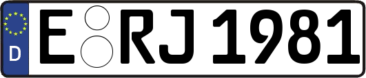 E-RJ1981