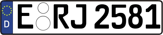 E-RJ2581