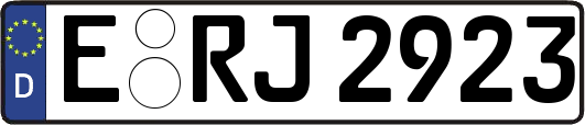 E-RJ2923