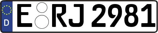 E-RJ2981