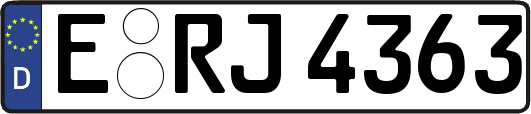 E-RJ4363
