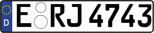 E-RJ4743