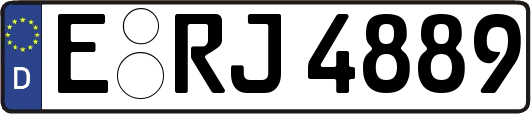 E-RJ4889