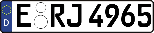 E-RJ4965