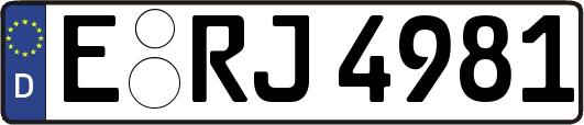 E-RJ4981