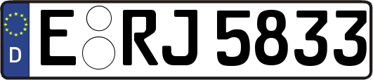 E-RJ5833