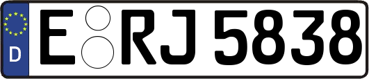 E-RJ5838
