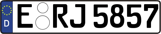 E-RJ5857