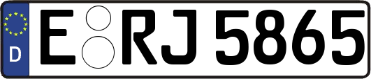 E-RJ5865