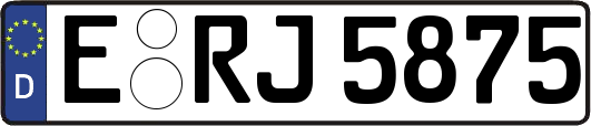 E-RJ5875