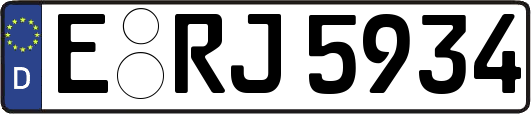 E-RJ5934