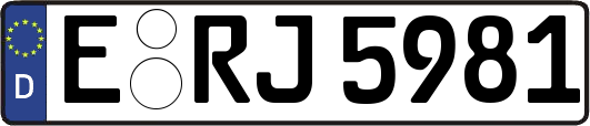 E-RJ5981