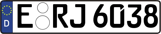 E-RJ6038