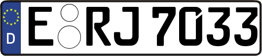 E-RJ7033