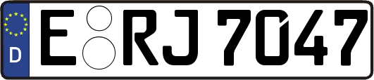 E-RJ7047