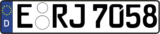E-RJ7058