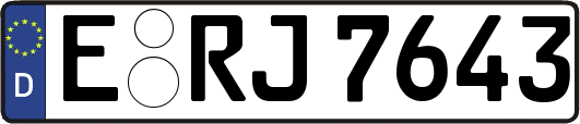E-RJ7643