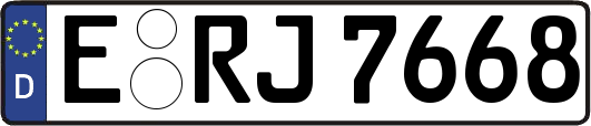 E-RJ7668