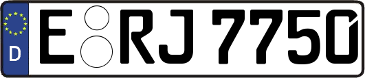 E-RJ7750