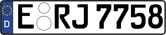 E-RJ7758