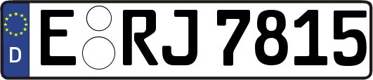 E-RJ7815