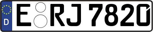 E-RJ7820