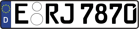 E-RJ7870