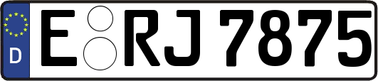 E-RJ7875