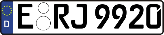 E-RJ9920