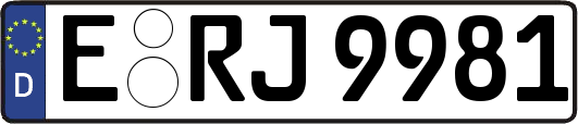 E-RJ9981