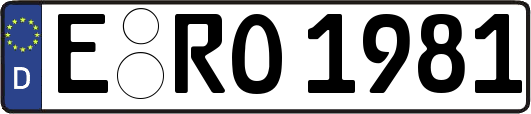 E-RO1981