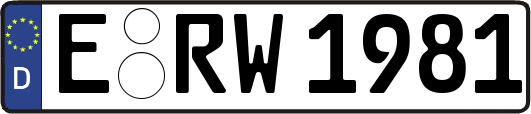 E-RW1981