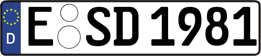 E-SD1981