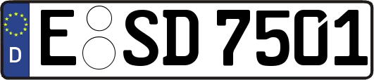 E-SD7501