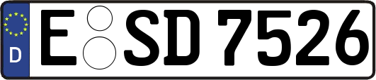 E-SD7526